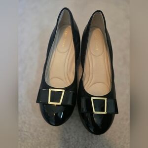 Cole Haan Black Patent Leather Flats